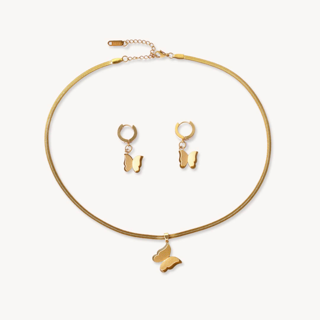 Butterfly Jewellery Set