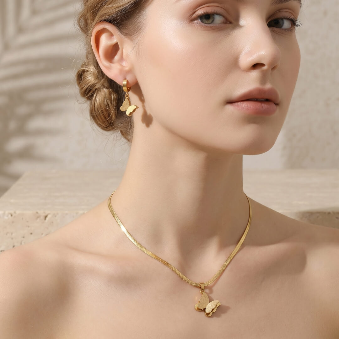 Butterfly Jewellery Set