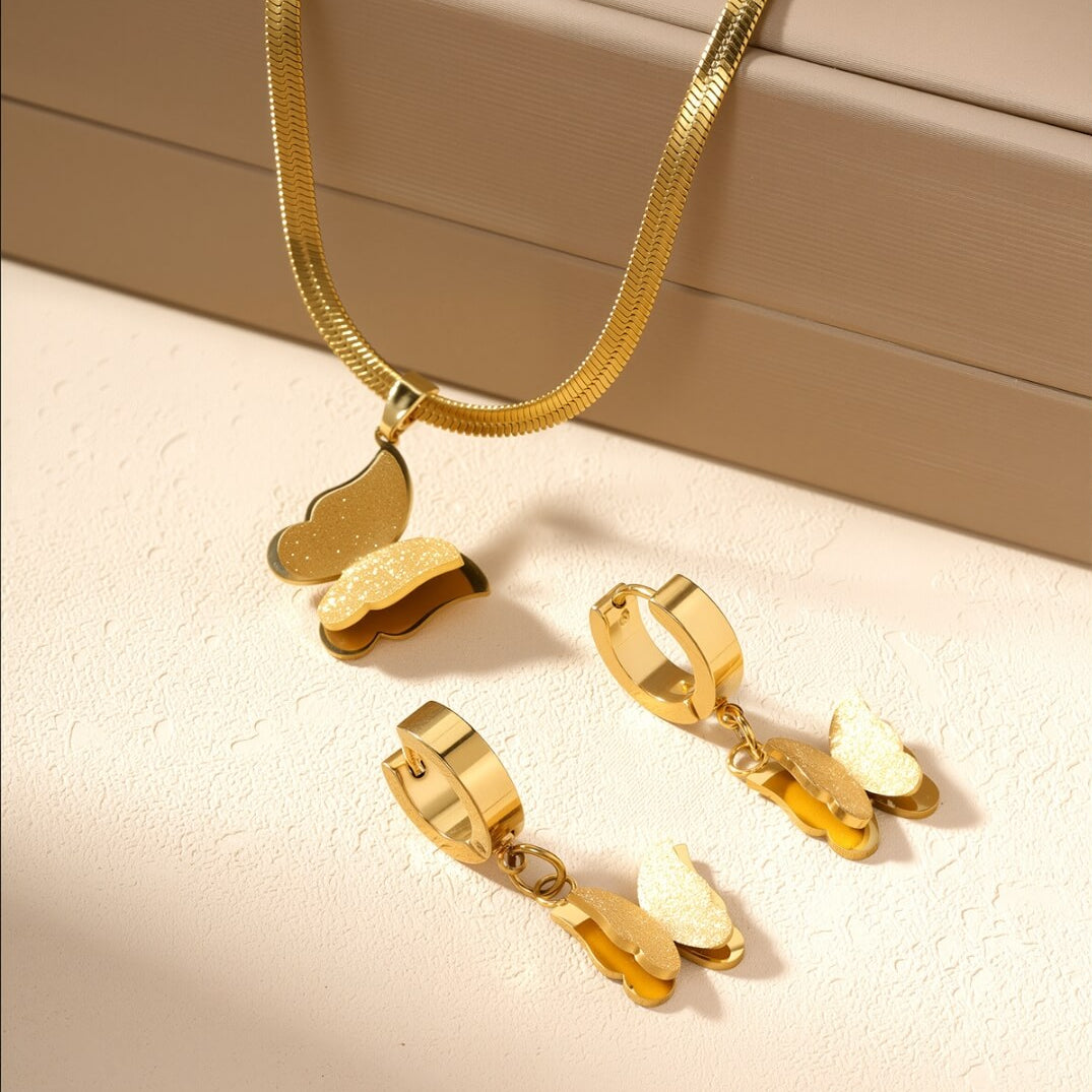 Butterfly Jewellery Set