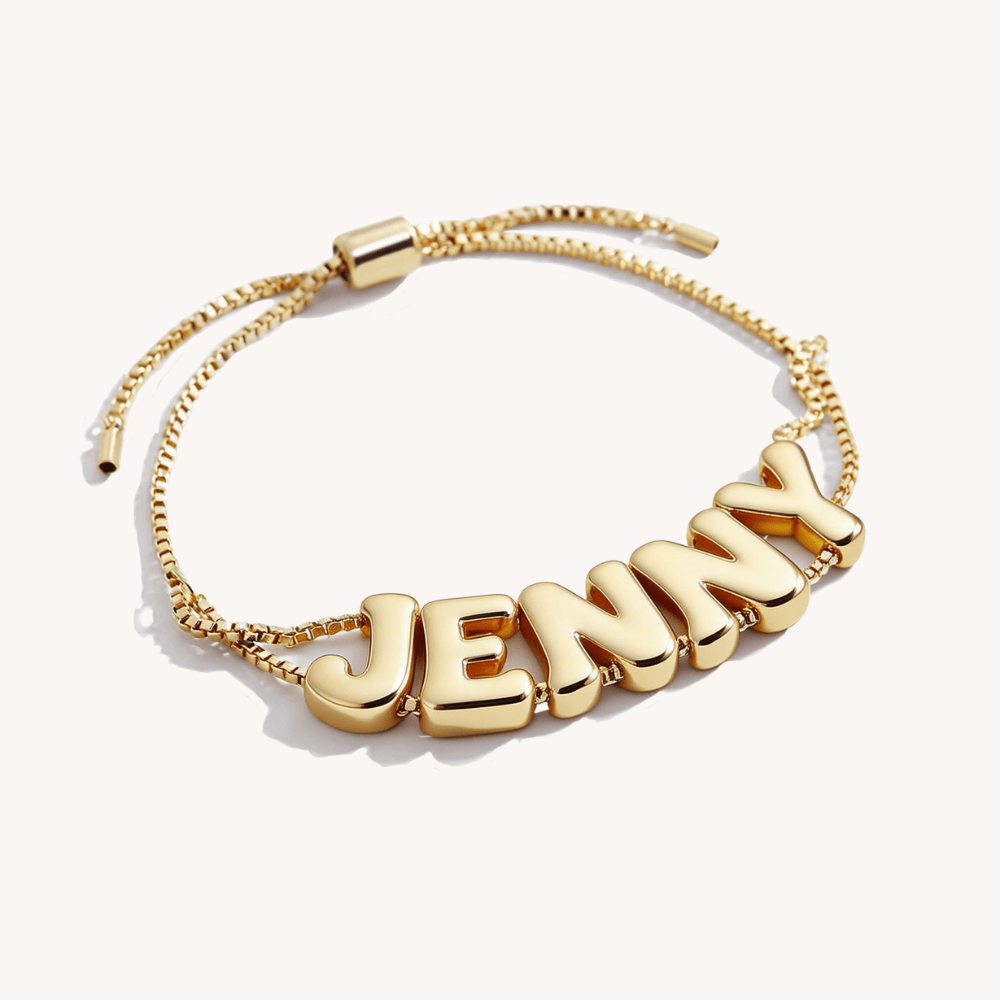 Stylish Adjustable Name Bracelet