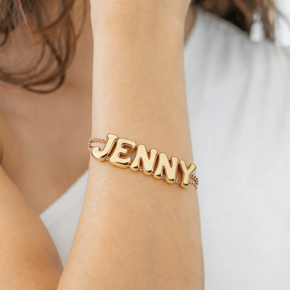 Stylish Adjustable Name Bracelet