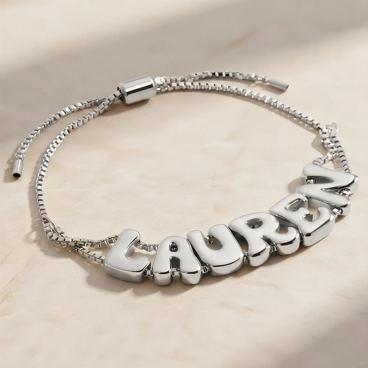 Custom Name Bracelet Personalized Adjustable Jewelry