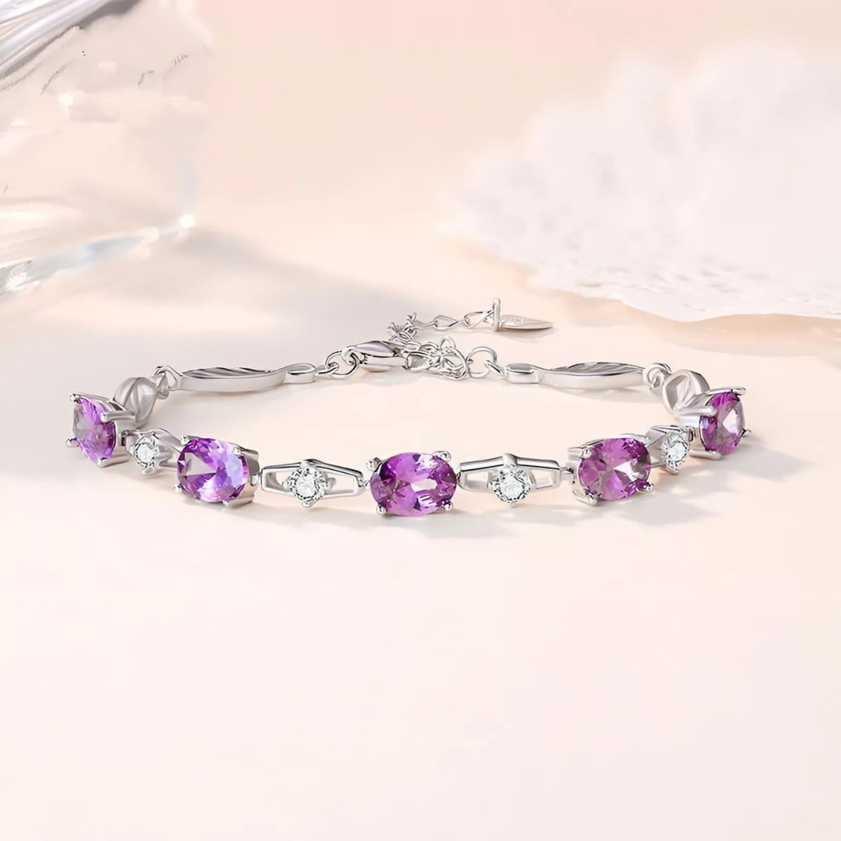 Dreamy Purple Star Bracelet