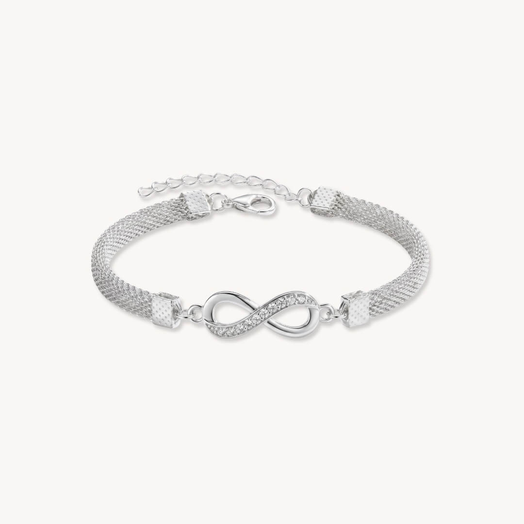 Infinity Bracelet on the Leg