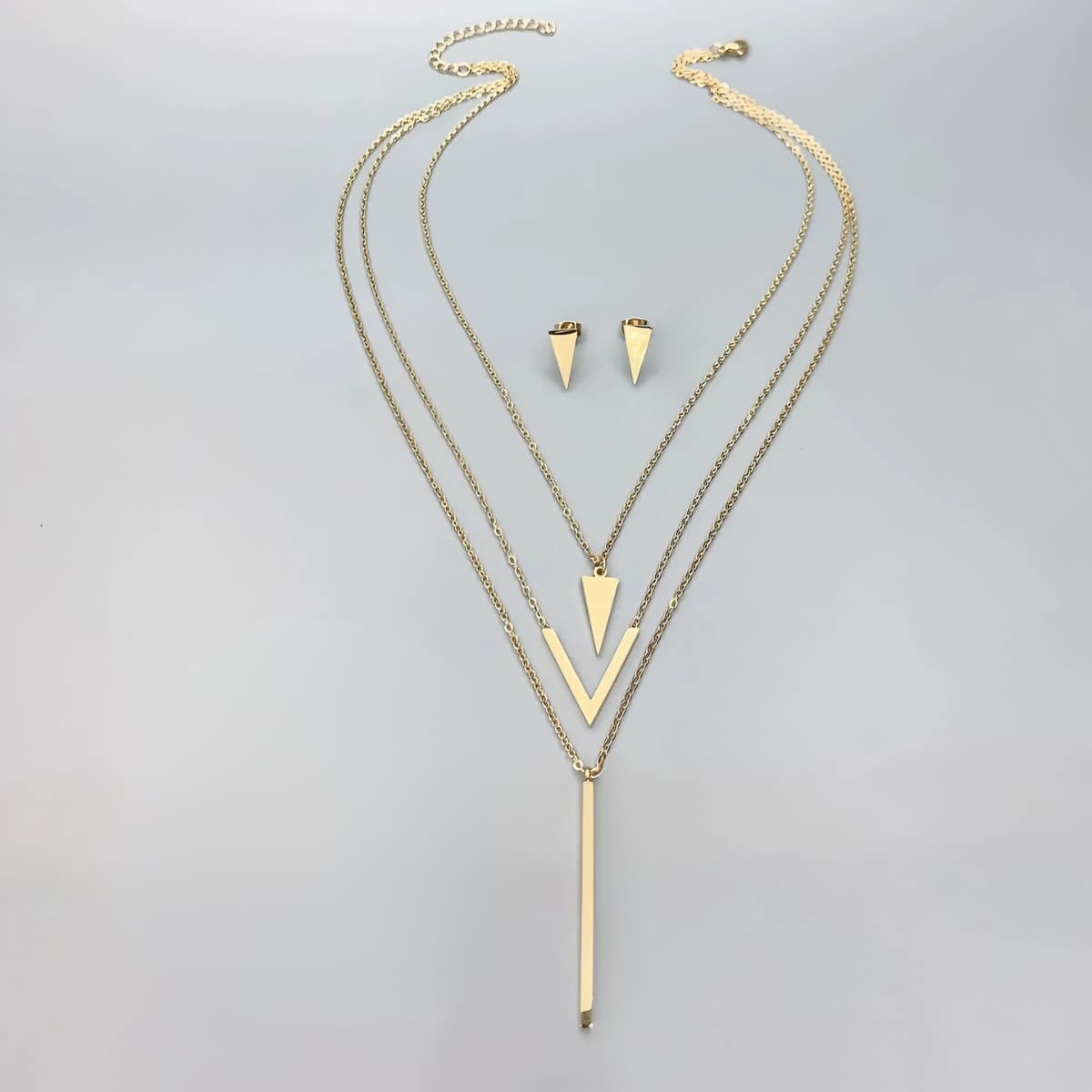 Glinora V Pendant Jewelry Set
